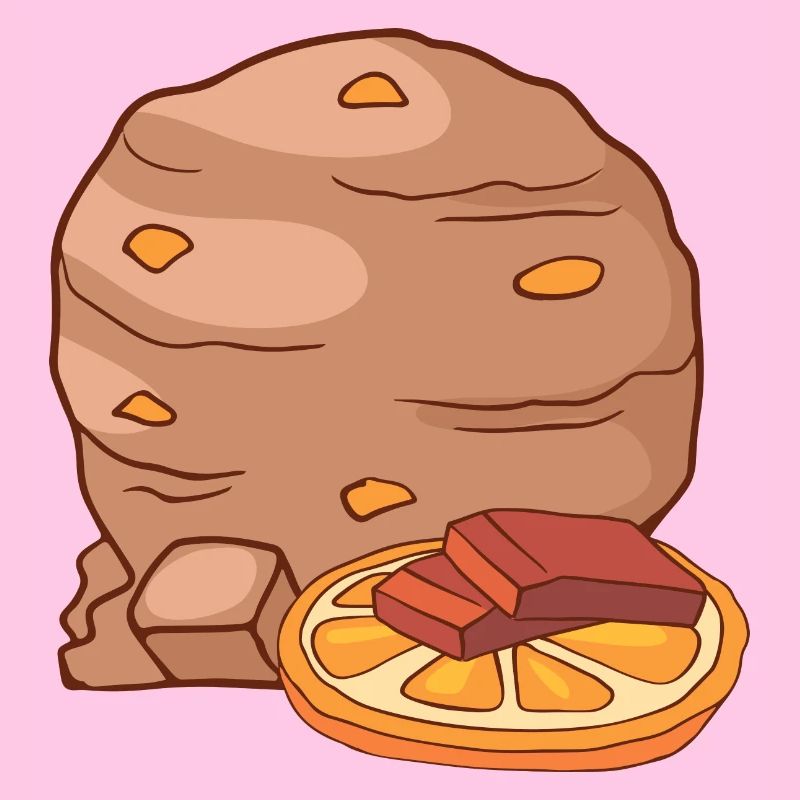 Orangen Eis Speiseeis Eiskrem Eiscreme Kugeleis