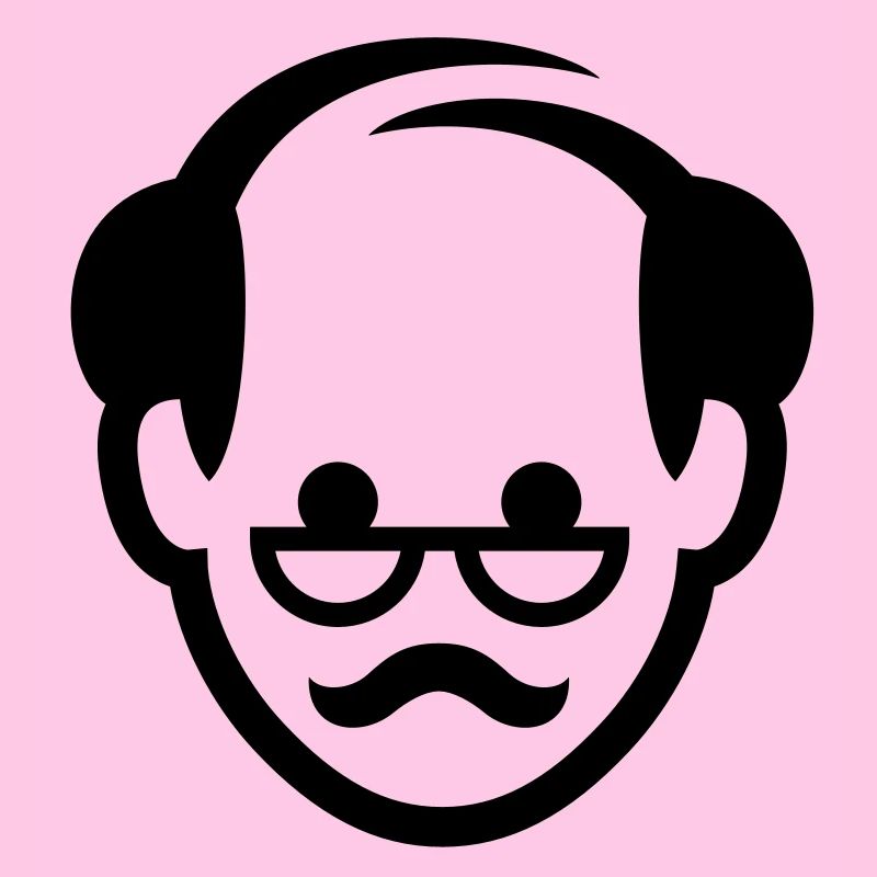 Gesicht eines Großvaters