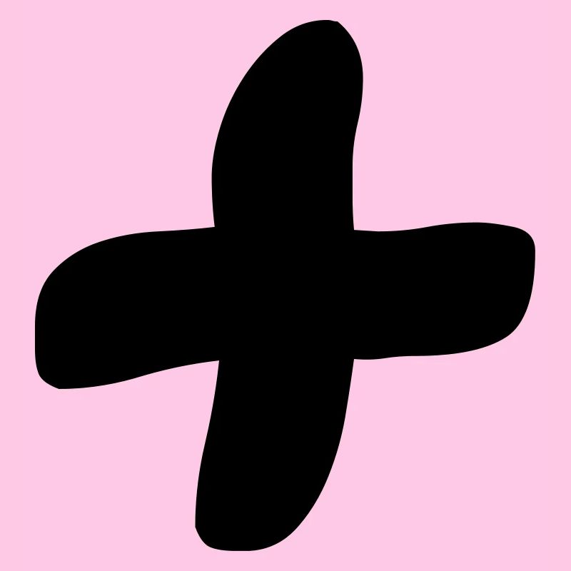Plus Sign Cross Shadow Plus Sign Sign