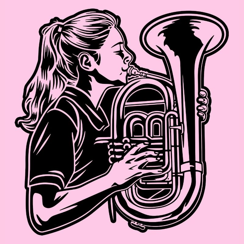 Tuba Mädchen