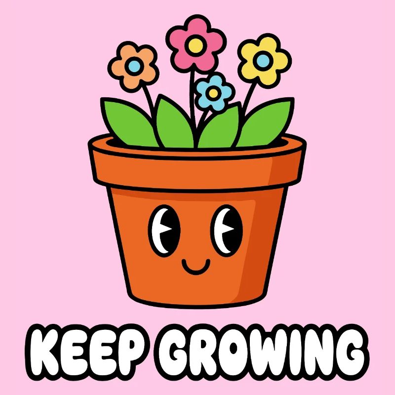 Keep Growing Blumentopf
