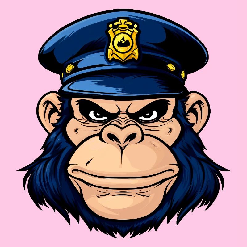 Singe policier
