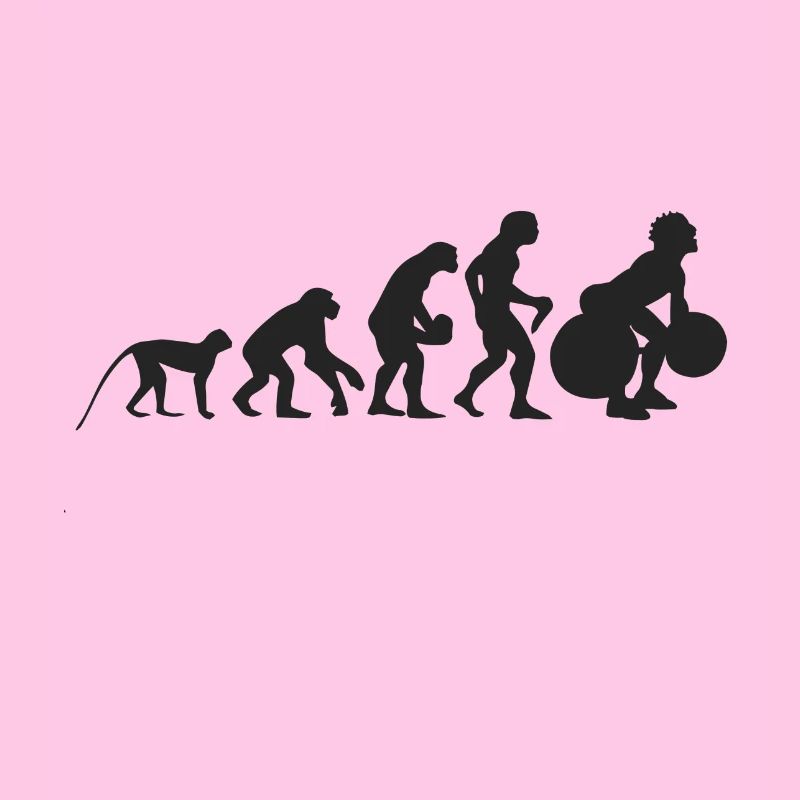 Évolution du poids et haltères