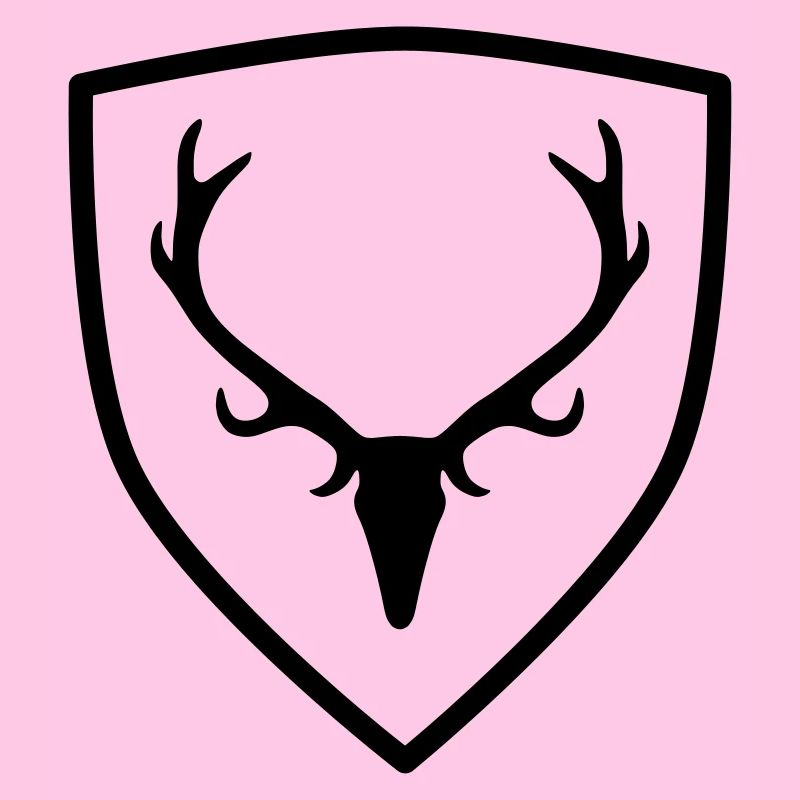 Wappen mit Geweih