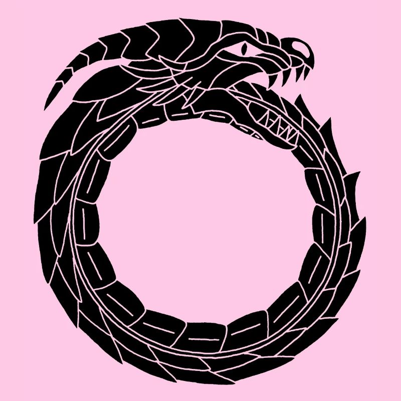 Verschlingender Schwarzer Drache