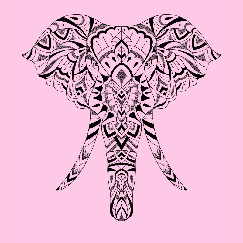 Grafischer Elefant