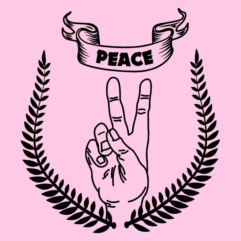 Hand gesture peace PEACE 2