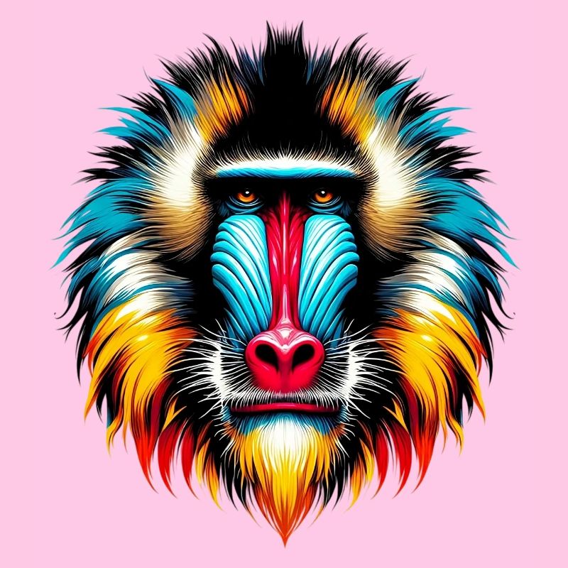 Mandrill-Affe