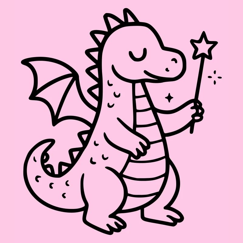 Drachen-Zeichnung