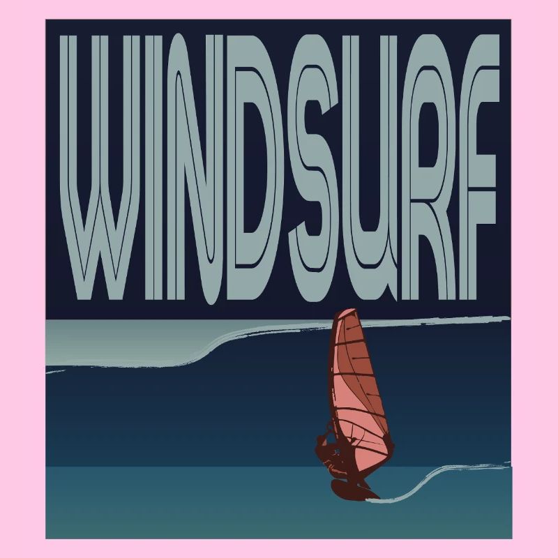 Windsurfer in Welle 