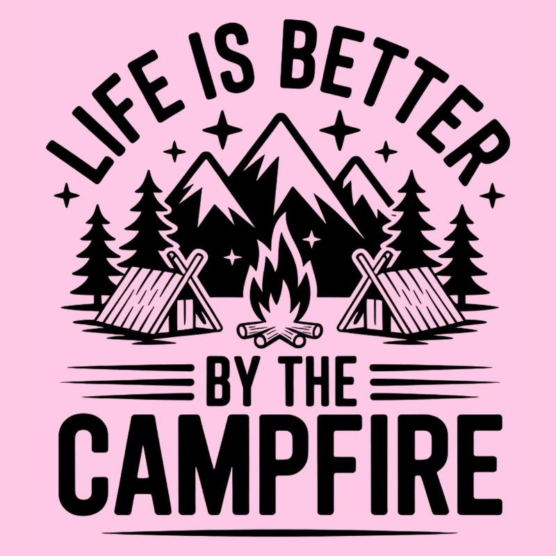 Amour du feu de camp