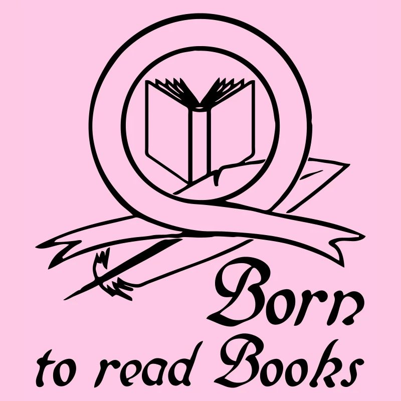 Born to read Books Geschenk Buch Leser