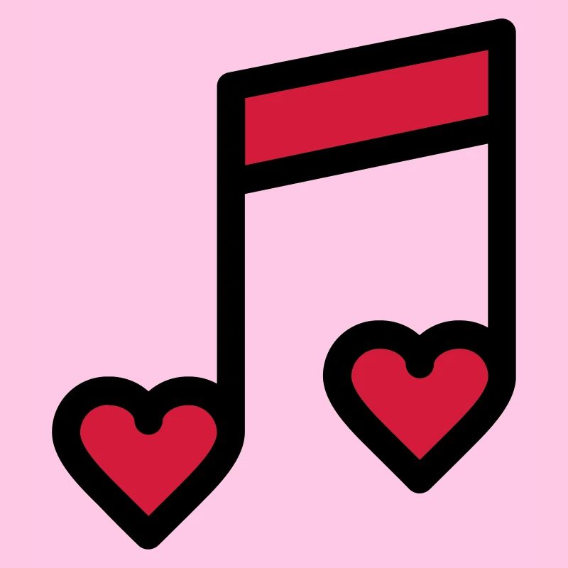 Note de musique romantique