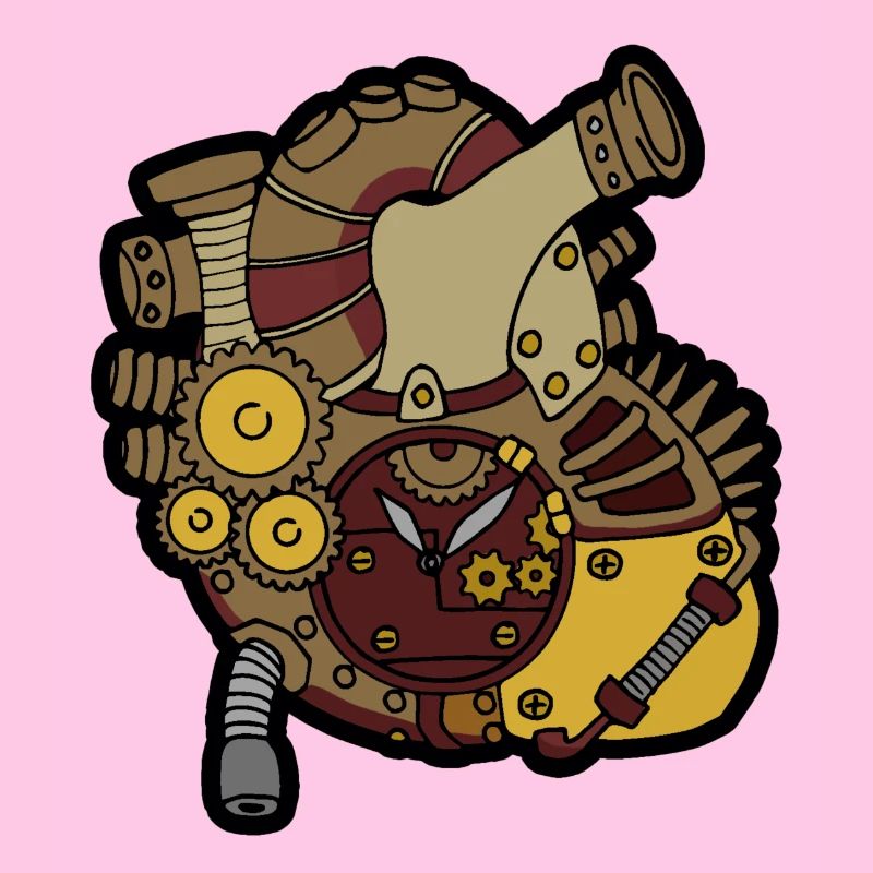 Steampunk Herz