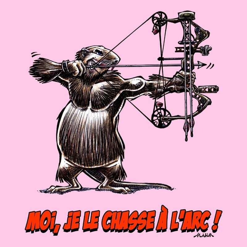 Le Ragondin, Moi Je Le Chasse A L'arc !