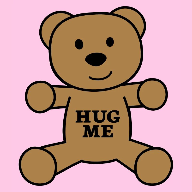 teddy bear hug me