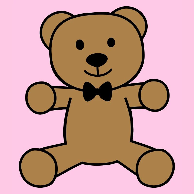 Teddybär mit Fliege