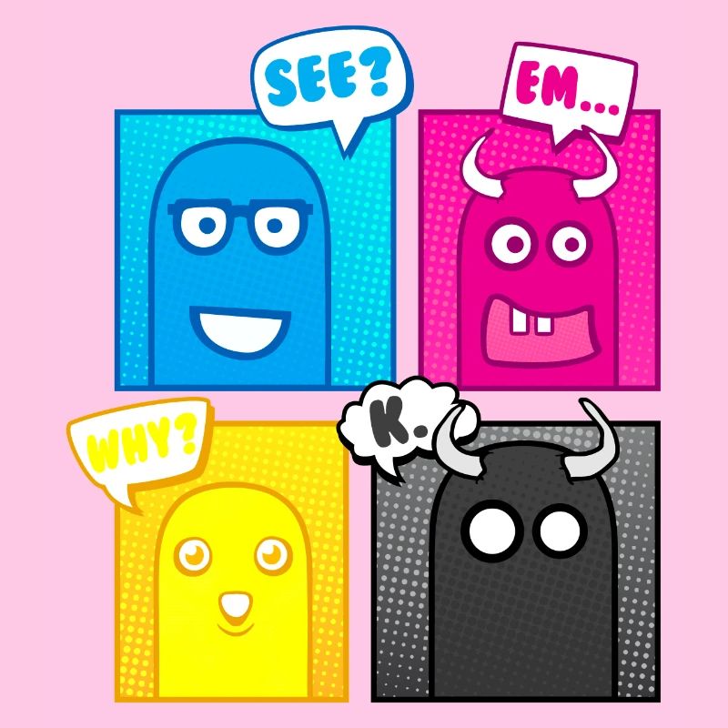 Petits monstres (Pop Art) 02