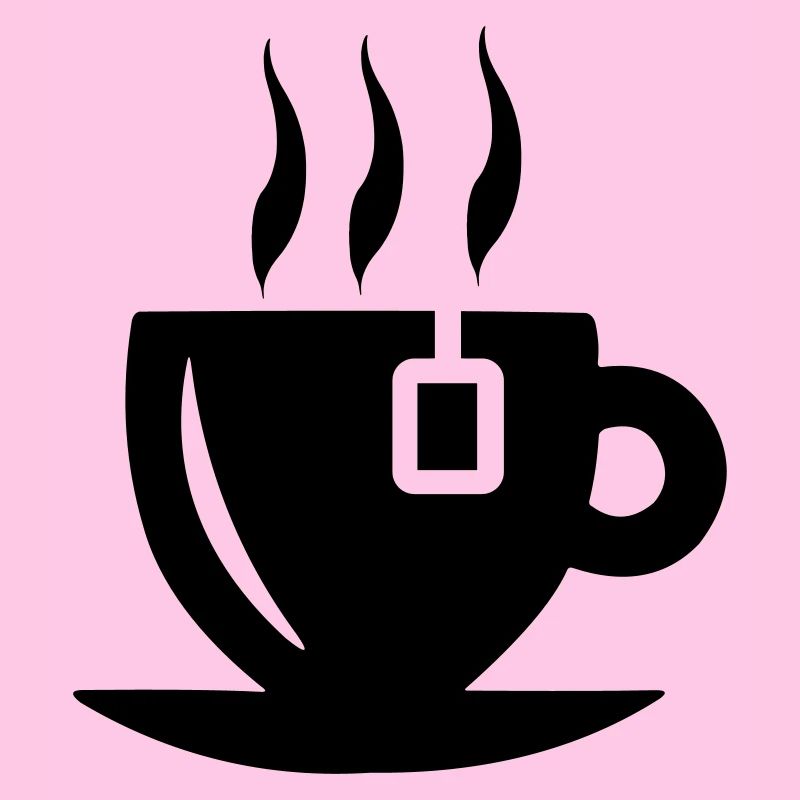 Tea cup with tea bag