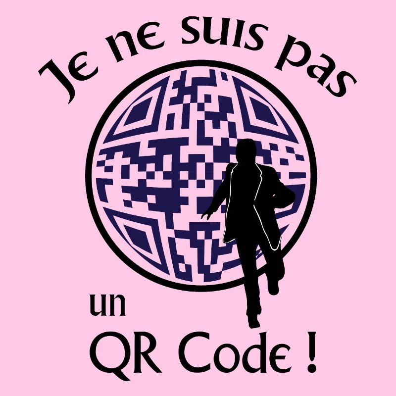 Je ne suis pas un QR-Code ! Message Parodie Série