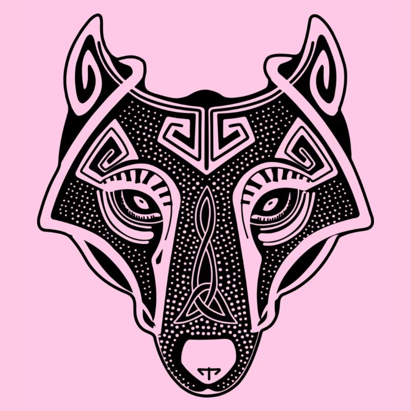 Wolf Wikinger Fenrir