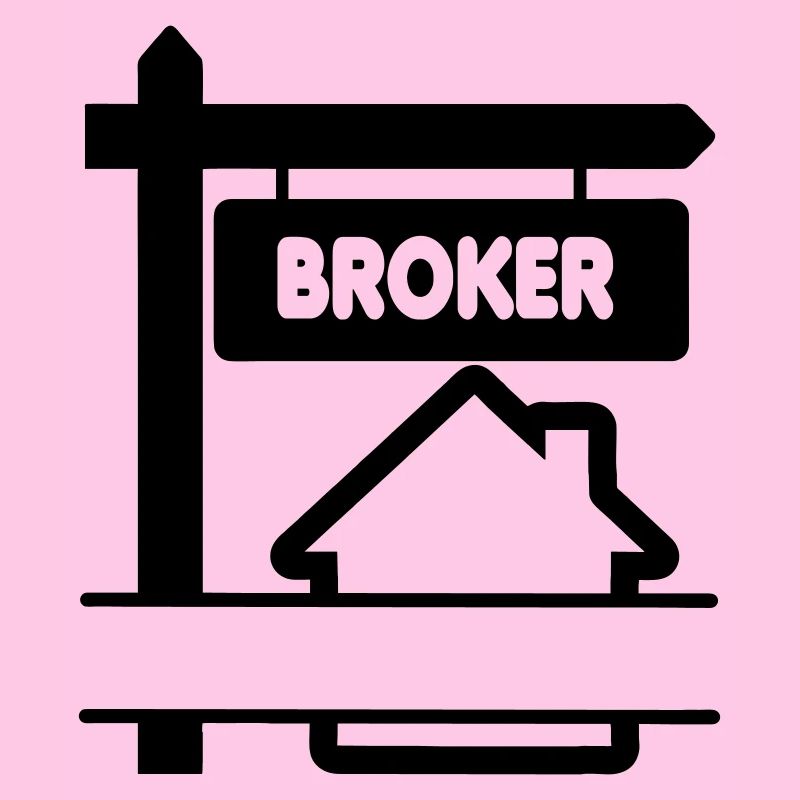 Logo Broker avec texte BROKER