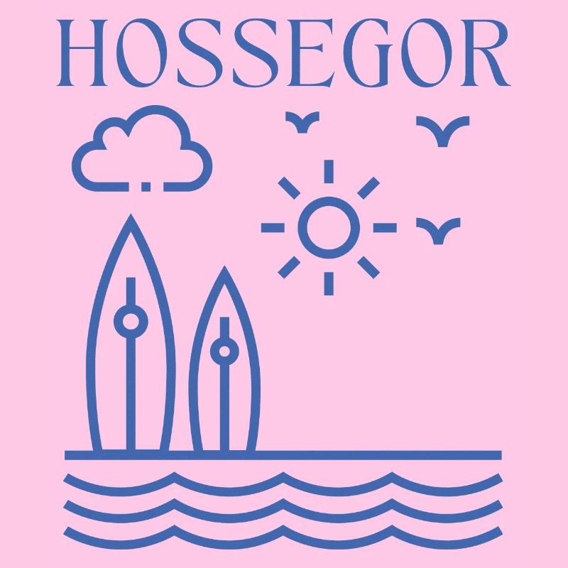 HOSSEGOR Coastal Surf Scene