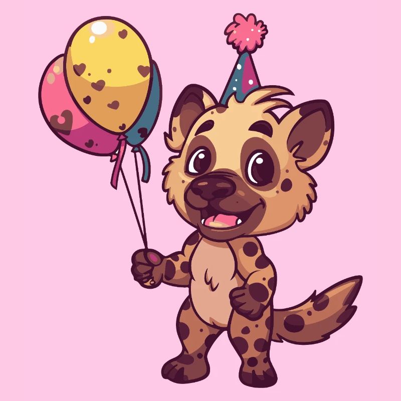 Hyène Anniversaire Bébé
