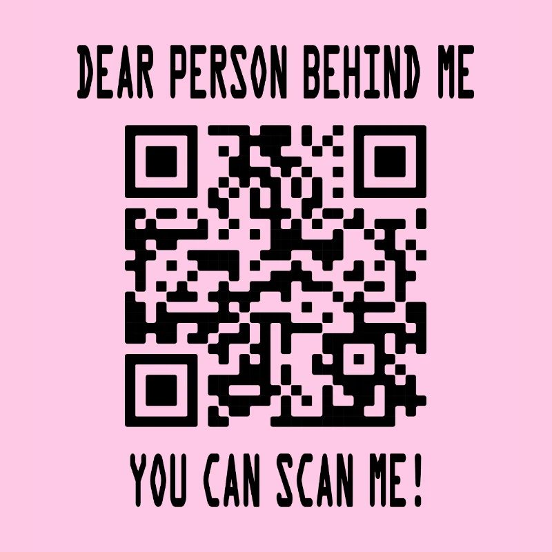 Scan me QR code for motivation