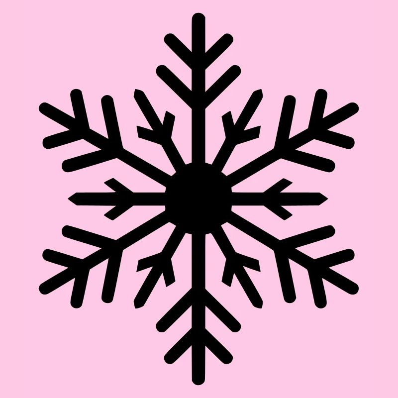 Flocon de neige, cristal de glace, couleur variable