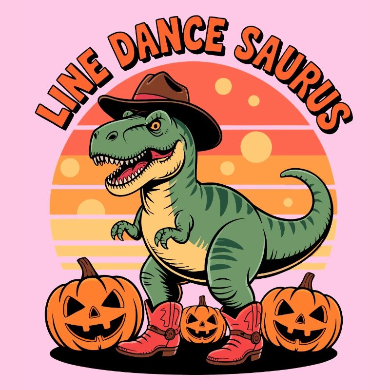 LineDance Saurus Halloween