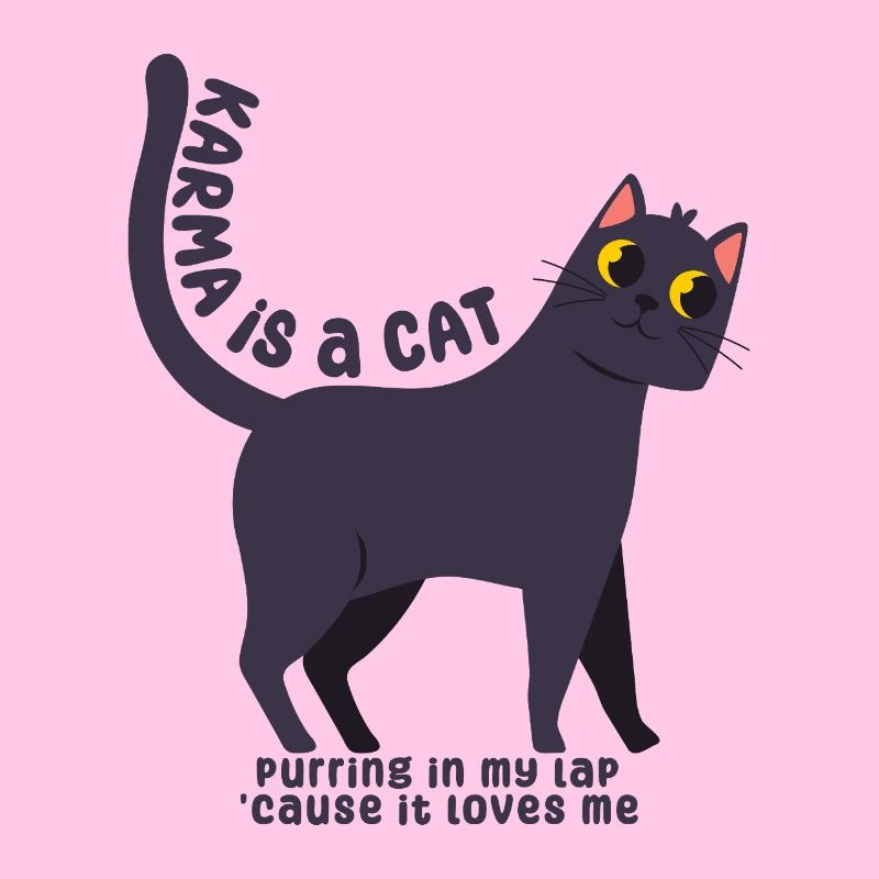 Karma ist eine Katze