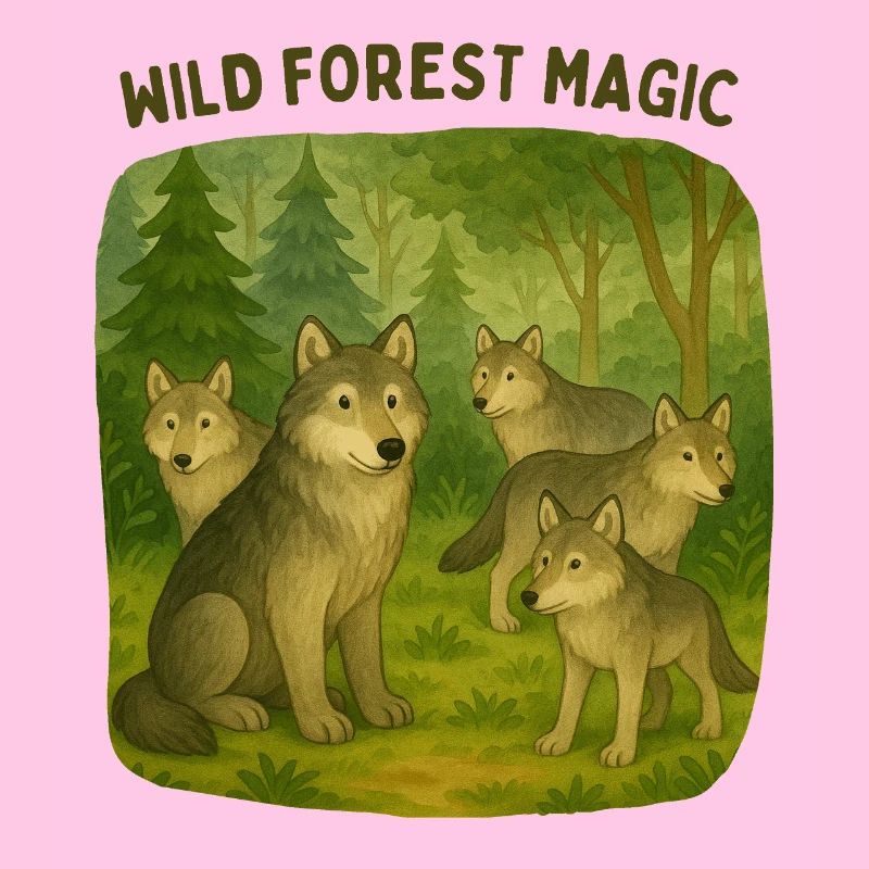 Forest Magic of Wolves