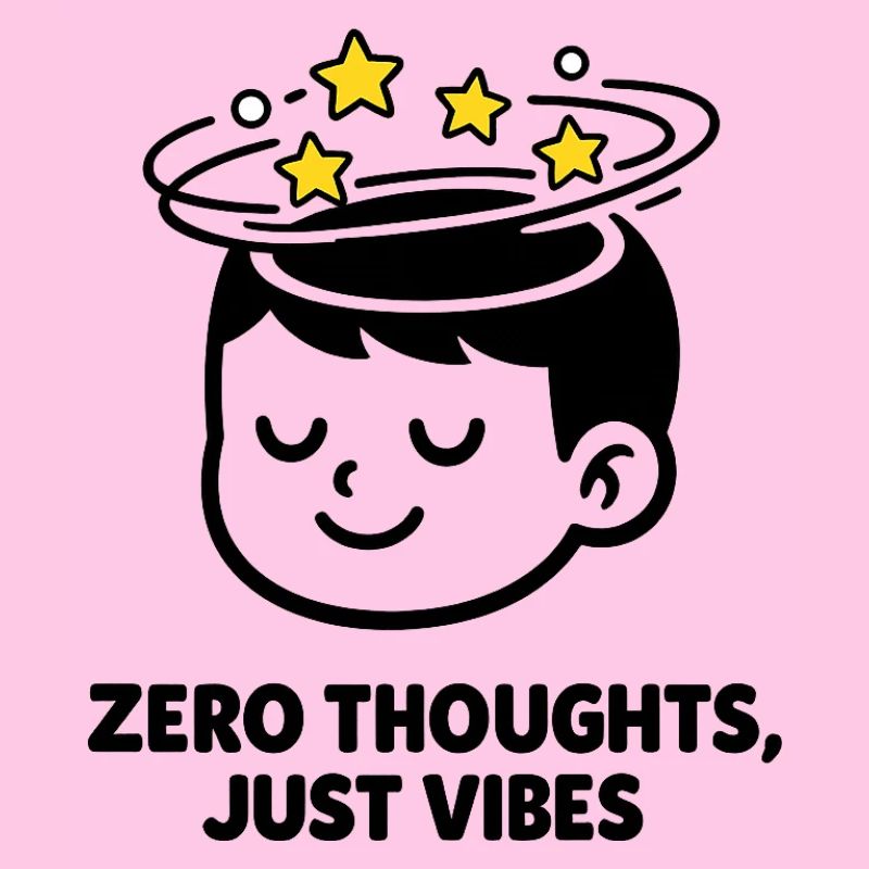 Zero Thoughts, Just Vibes