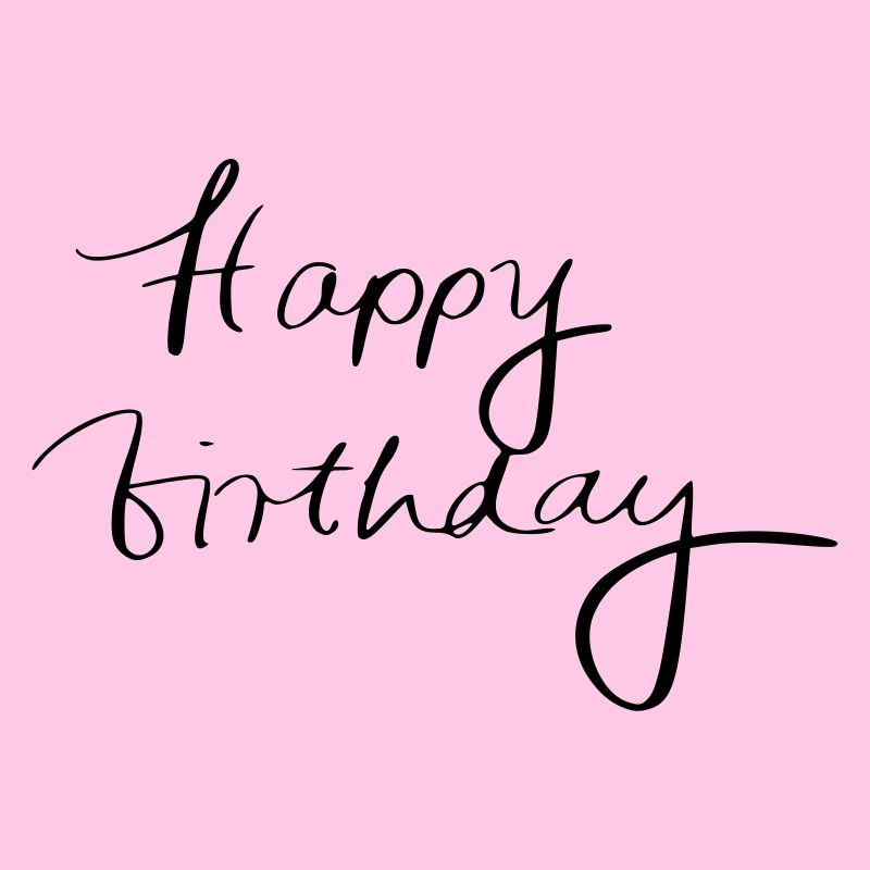 Happy birthday