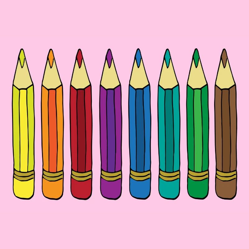 colored pencils