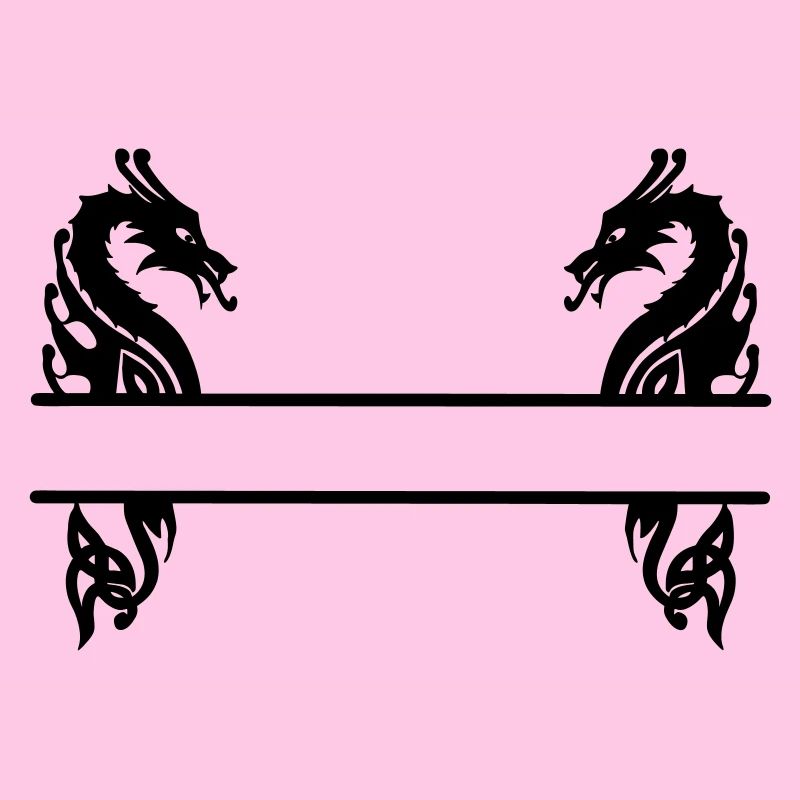 Wikinger zwei Drachen