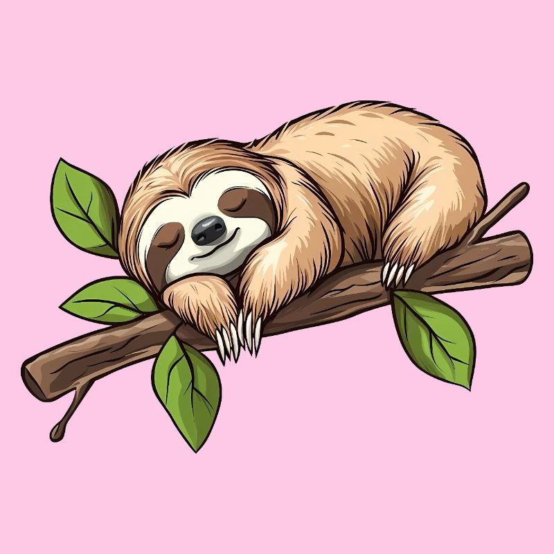 Sloth Sleeping