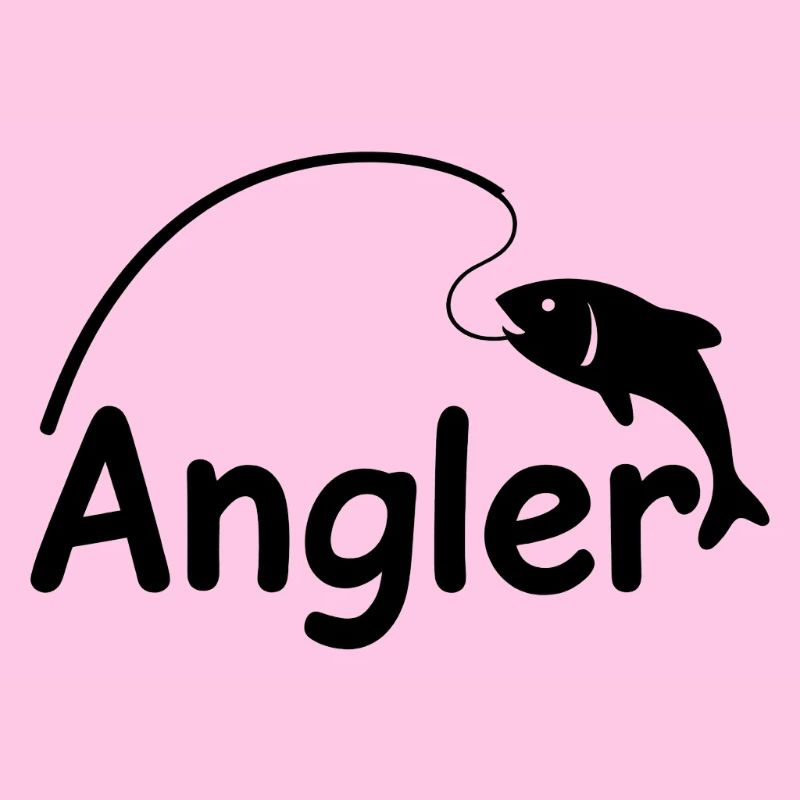 Pêcheur avec canne à pêche