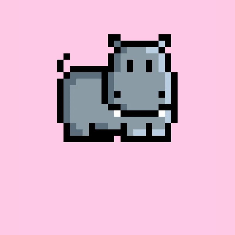 Retro Hippo