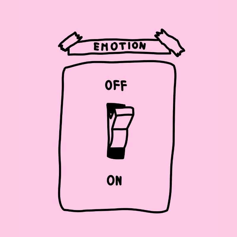 emotion on off / on off