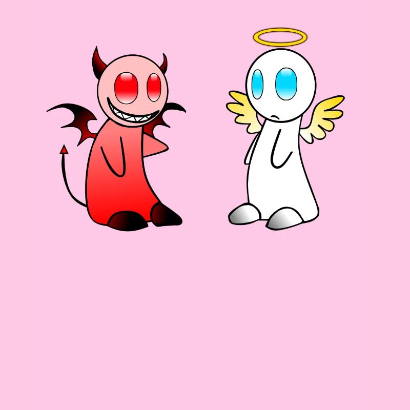 Engelchen & Teufelchen Motiv