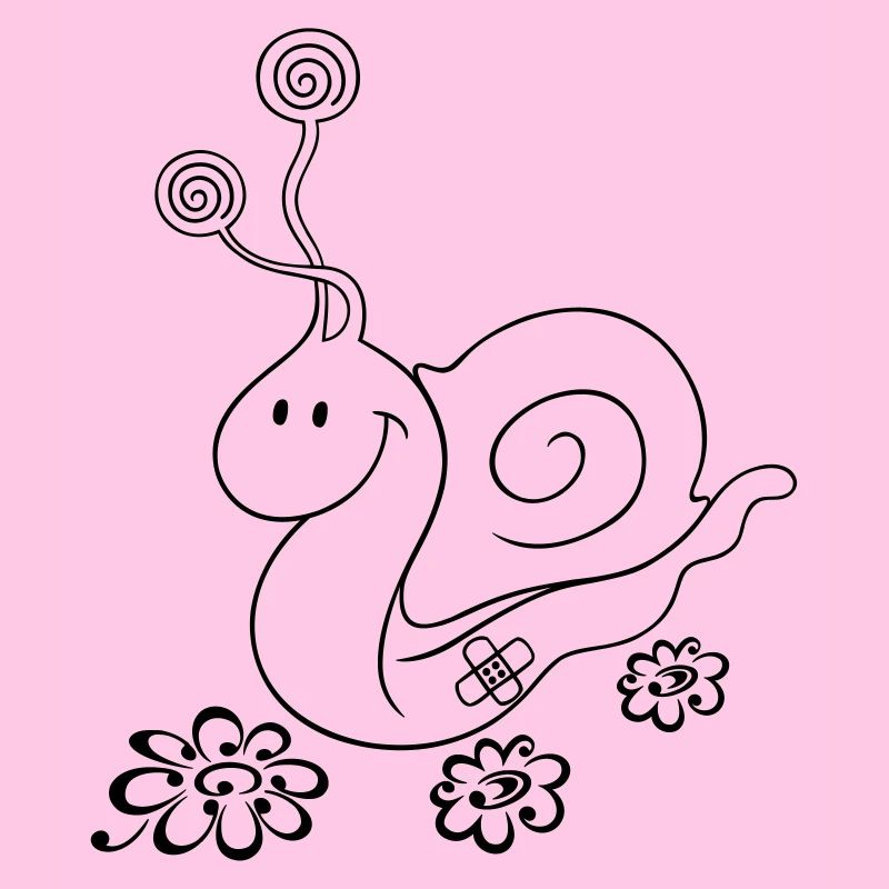Funny Hiking Snail – Pilgrimage & Hiking