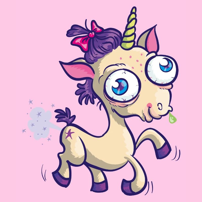 Hässliches Einhorn