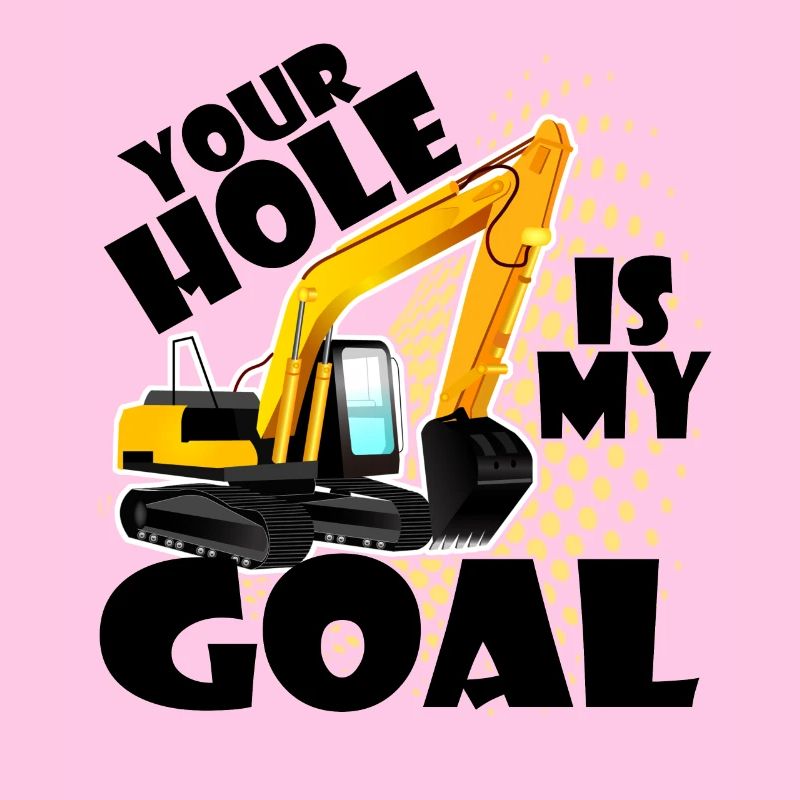 Bagger baggerfahrer Loch