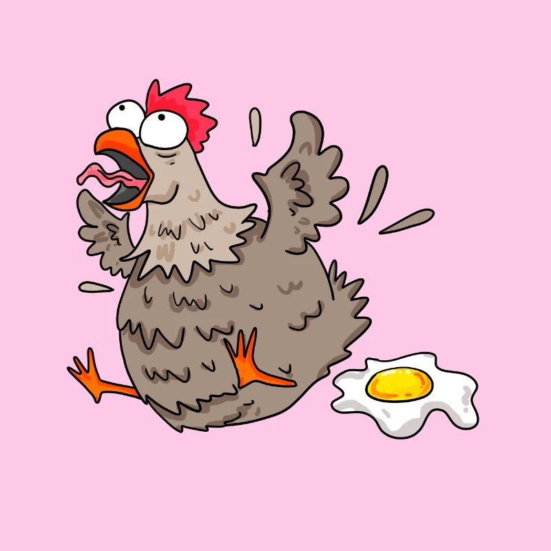 Funny chicken