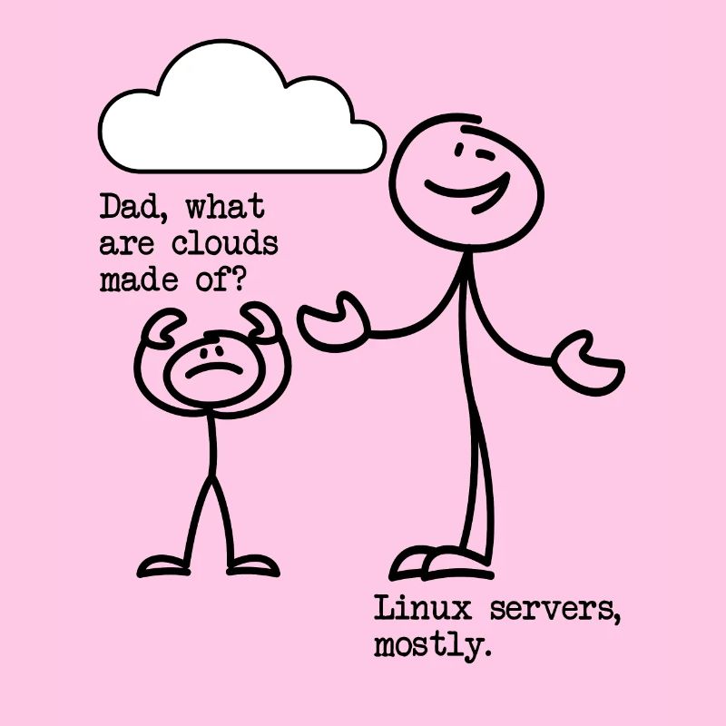 What are clouds made of? Linux servers mostly!