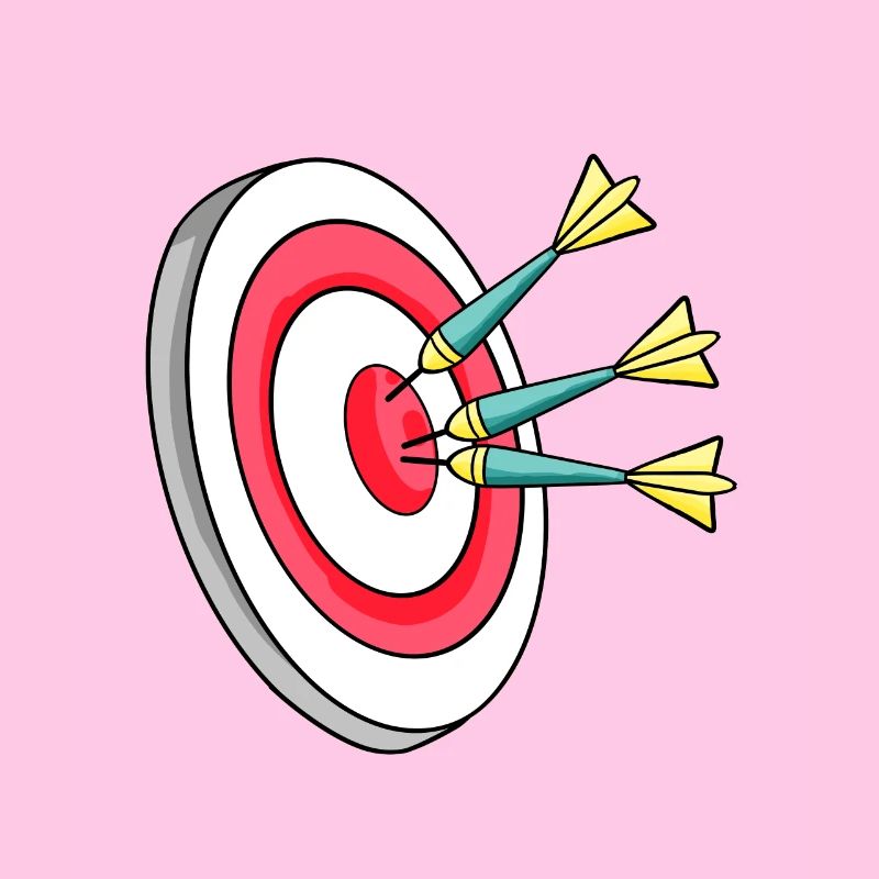 Dartscheibe Dart Darts