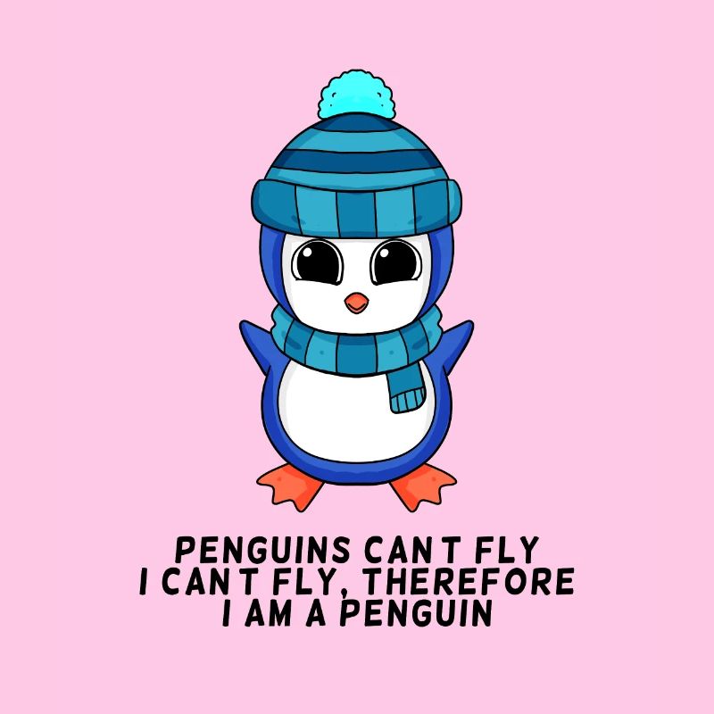 Ich bin ein Pinguin