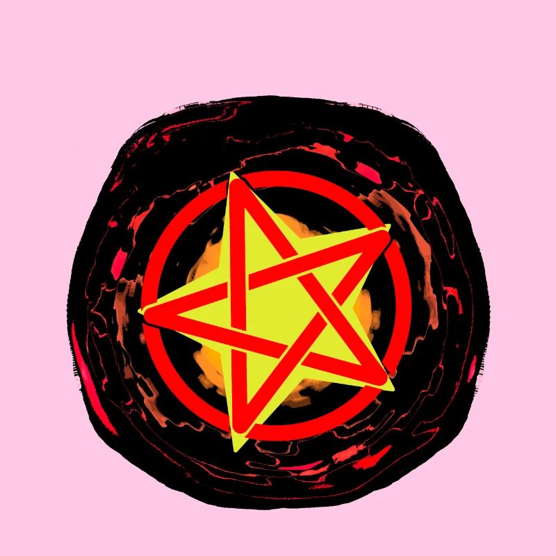 Satan Devil Pentagram Hell Death Ritual Occult